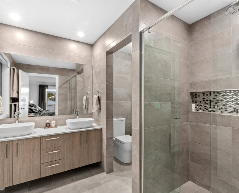 Premium fittings and finishes included in a Michaelangelo Designer Homes home